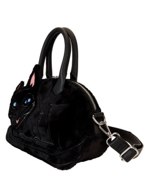 Loungefly Porte-monnaie Sac à bandoulière en forme de chat Coraline