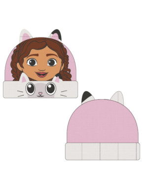 GORRO PUNTO APLICACIONES GABBY´S DOLLHOUSE