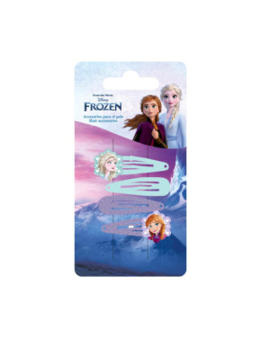 ACCESORIOS PELO CLIPS 4 PIEZAS FROZEN