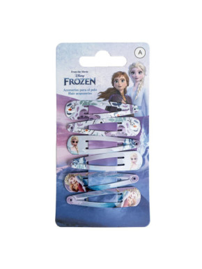 ACCESORIOS PELO CLIPS 6 PIEZAS FROZEN