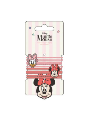 ACCESORIOS PELO ELÁSTICOS 8 PIEZAS MINNIE