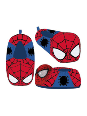 ZAPATILLAS DE CASA 3D APLICACIONES SPIDERMAN