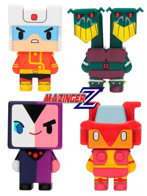 Figuras Pixel Mazinger Z Set B