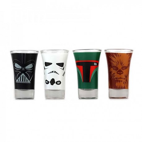 Vasos chupito Star Wars classic