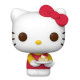 Hello Kitty Figura POP! Sanrio Vinyl Hello Kitty with Dessert 9 cm