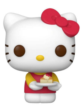 Hello Kitty Figura POP! Sanrio Vinyl Hello Kitty with Dessert 9 cm