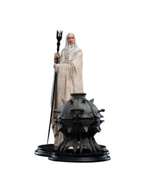 El Señor de los Anillos Estatua 1/6 Saruman and the Fire of Orthanc (Classic Series) heo Exclusive 33 cm