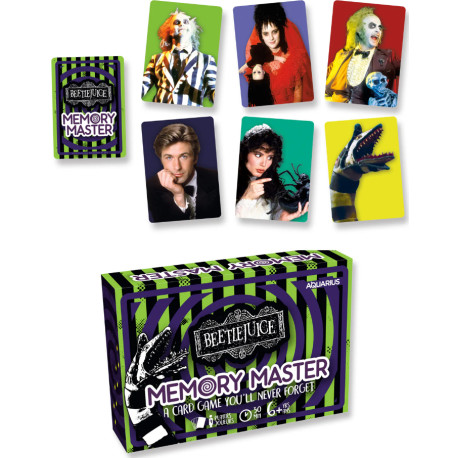 Beetlejuice Juego de Cartas Memory Master *INGLÉS*