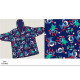 Poncho Lilo y Stitch adulto navidad