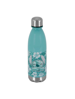 Disney Lilo y Stitch Aloha Botella Tritan, Azul