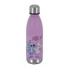 Disney Lilo y Stitch Stitch & Angel Botella Tritan, Lila