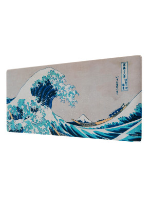 Hokusai La grande vague de Kanagawa Tapis de souris XL