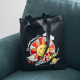 Bolso De Tela Smiley Quirky Comics