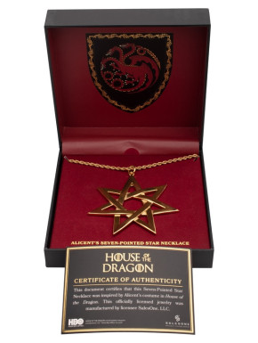 Réplique du pendentif Alicent La maison du dragon