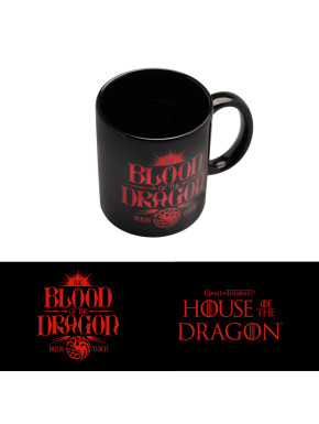 Taza Juego De Tronos La Casa Del Dragon