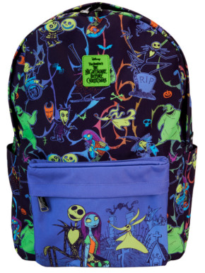 Mochila Neon Pesadilla antes de Navidad (Glow-in-the-Dark)