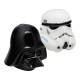 Set sel et poivre 3D Darth Vader et Stormtrooper