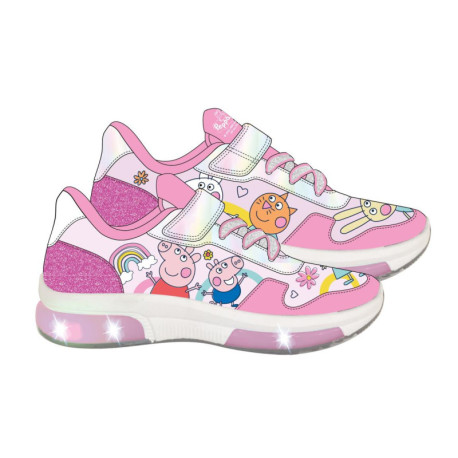 DEPORTIVA SUELA PVC CON LUCES PEPPA PIG