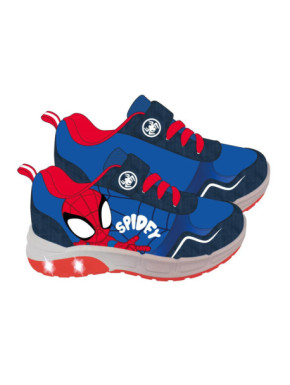 DEPORTIVA SUELA PVC CON LUCES SPIDEY