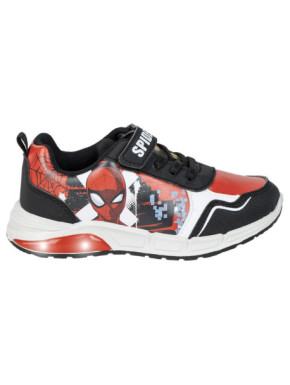 DEPORTIVA SUELA PVC CON LUCES SPIDERMAN