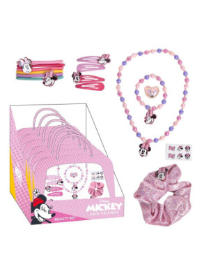 SET DE BELLEZA ACCESORIOS DISPLAY MINNIE