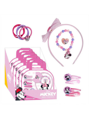 SET DE BELLEZA ACCESORIOS DISPLAY MINNIE