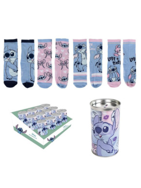 PACK CALCETINES 4 PIEZAS STITCH