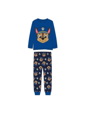 PIJAMA LARGO CORAL FLEECE APLICACIONES PAW PATROL