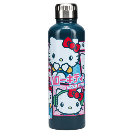 Botella Metalica Hello Kitty