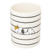 Frasco de cerâmica para canetas Snoopy Lazy Days