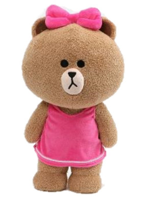 Friends Peluche Line Choco 14cm