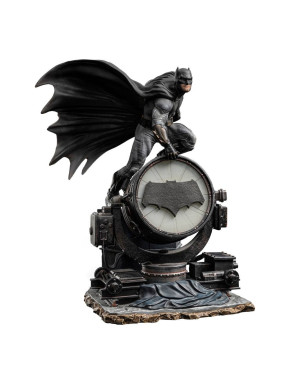 Zack Snyder'S Justice League Figura 1/10 Deluxe Art Scale Batman On Batsignal 28 Cm