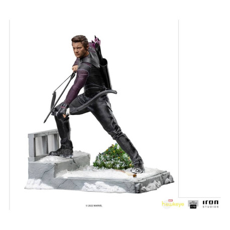 Hawkeye Figura Bds Art Scale 1/10 Clint Barton 19 Cm