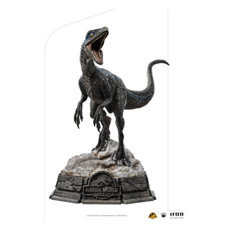 Jurassic World Dominion Figura 1/10 Art Scale Blue 19 Cm