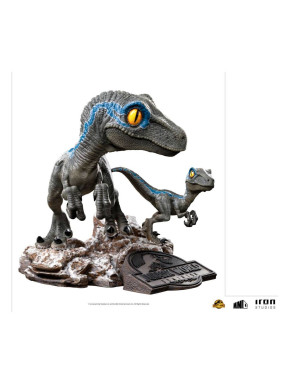 Jurassic World Dominion Minifigura Mini Co. Pvc Blue And Beta 13 Cm