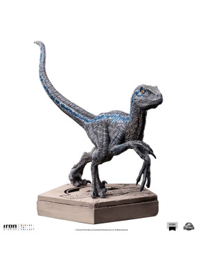 Jurassic World Icons Figura Velociraptor Blue 9 Cm