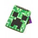 Cartera Minecraft broche