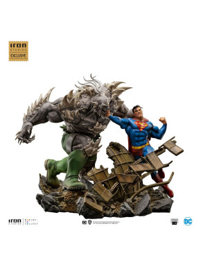 Superman DC Comics Figure 1/10 Bds Art Scale Vs Doomsday Heo Eu Exclusive 30 Cm