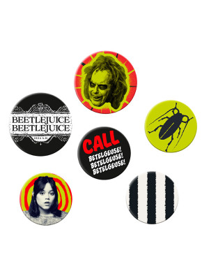 Badges Beetlejuice pack Beetlejuice Beetlejuice