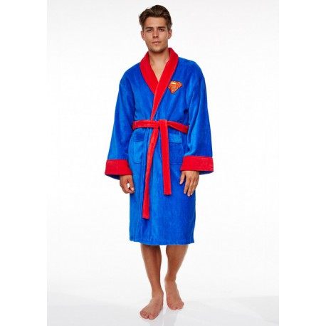 Bathrobe fleece Superman