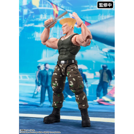 Street Fighter Figura S.H. Figuarts Guile -Outfit 2- 16 Cm