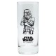 Pack three cups glass Star Wars Empire