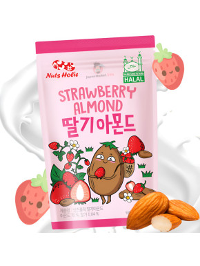 Nuts Holic amandes aromatisées à la fraise