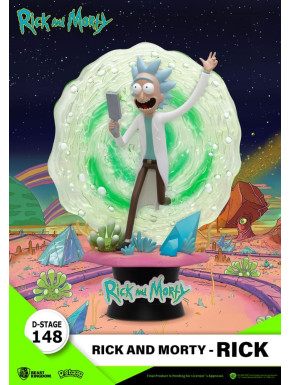 Rick & Morty Diorama Pvc D-Stage Rick 14 Cm