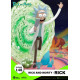 Rick & Morty Diorama Pvc D-Stage Rick 14 Cm