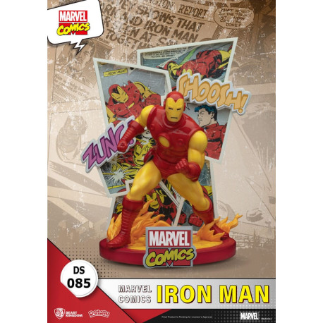 Marvel Comics Diorama Pvc D-Stage Iron Man 16 Cm