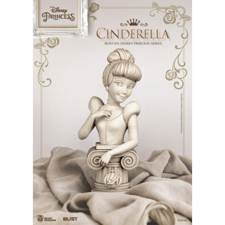 Disney Princess Series Busto Pvc Cindarella 15 Cm