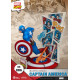 Marvel Comics Diorama Pvc D-Stage Captain America 16 Cm