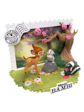 Disney 100ème Anniversaire Pvc Diorama D-Stage Bambi 12 Cm