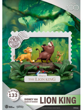 Disney 100 Years Of Wonder Diorama Pvc D-Stage Lion King 10 Cm